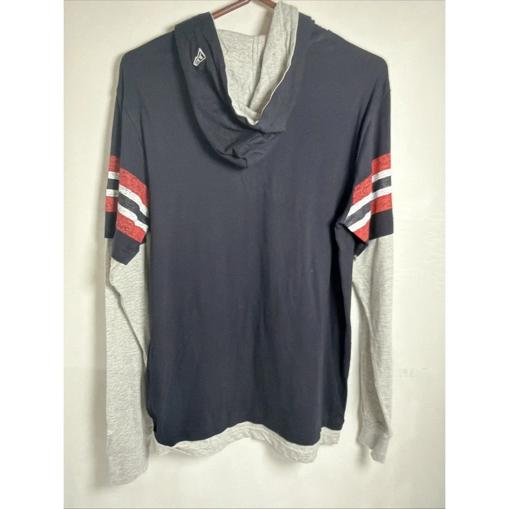 Houston Texans Hoodie Mens Small S NFL Football Cotton Blue Long Sleeve Y2K